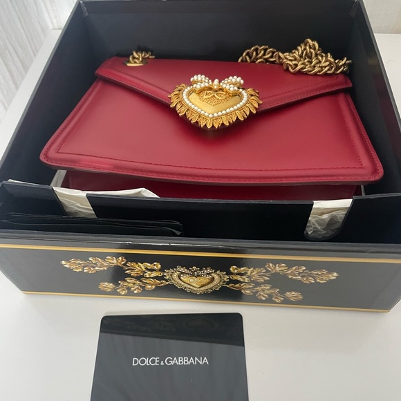 Mini Devotion bag in smooth calfskin - Picture 8 of 11